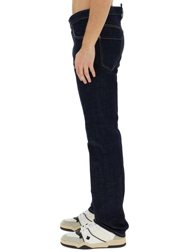 Logo Patch Slim Fit Jeans S74LB1421S30664 - DSQUARED2 - BALAAN 3