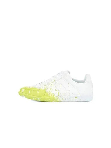 Men s Replica Paint Sneakers White - MAISON MARGIELA - BALAAN 1