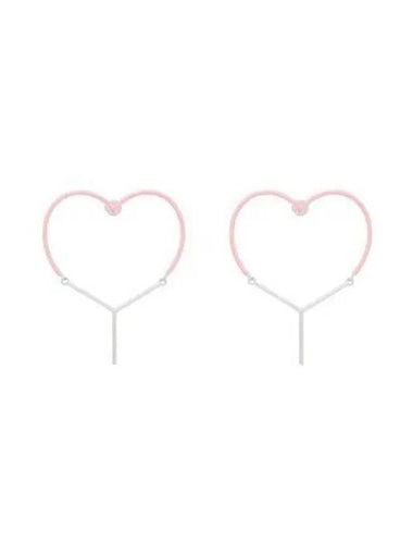 earrings women heart silver - Y/PROJECT - BALAAN 1