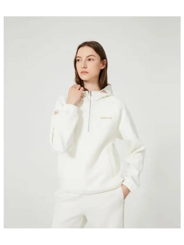 Points 5 Bellona HD Light Cream Women s Hoodie - DUVETICA - BALAAN 1