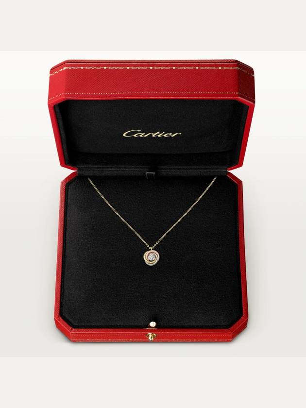 Trinity Necklace Diamond Setting Necklace Women - CARTIER - BALAAN 5