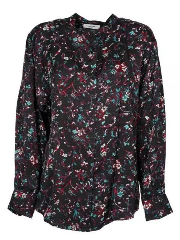 CATCHELL CH0628 22A037E 01BK Katchel floral blouse - ISABEL MARANT - BALAAN 1