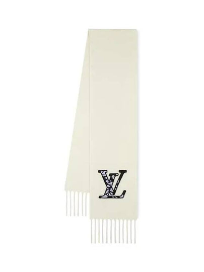 LV Ice Scarf Ivory - LOUIS VUITTON - BALAAN 2