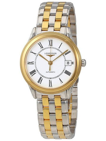 Longines Flagship Automatic White Dial Ladies Watch L4.774.3.21.7 - LONGINES - BALAAN 1