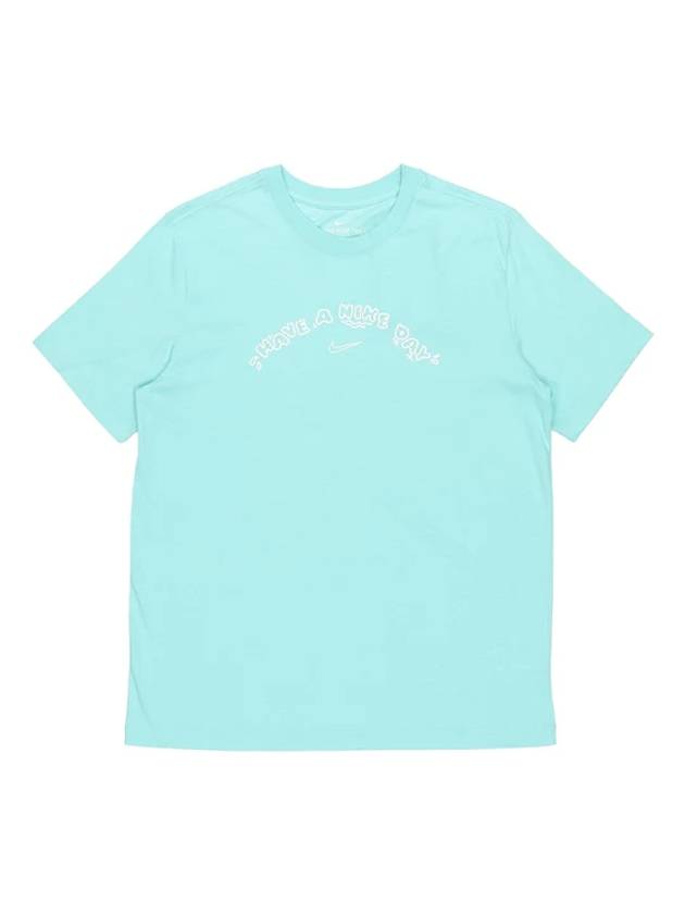 Men's Have A Nice Day Short Sleeve T-Shirt Mint - NIKE - BALAAN 1