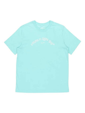 Men's Have A Nice Day Short Sleeve T-Shirt Mint - NIKE - BALAAN 1