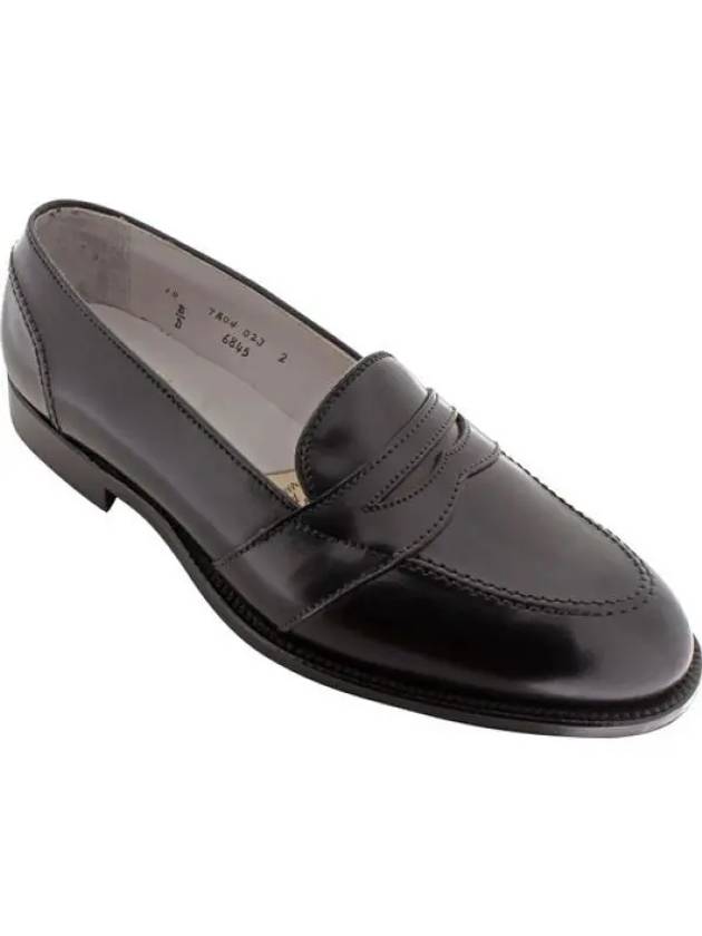 6845 Full Strap Loafer Black Shell Cordovan - ALDEN - BALAAN 1