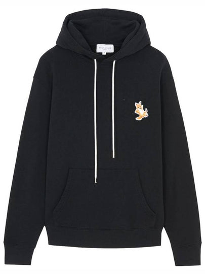 Chillax Fox Patch Classic Hoodie Black - MAISON KITSUNE - BALAAN 2