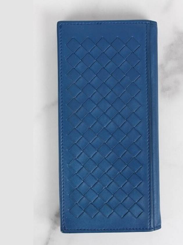 Intrecciato long wallet blue - BOTTEGA VENETA - BALAAN 2