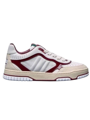 Women's Reweb Low Top Sneakers White - GUCCI - BALAAN 1