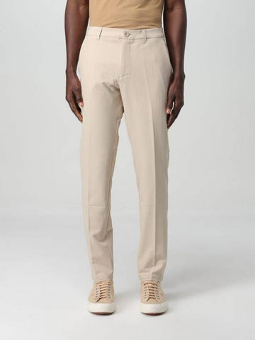 Commuter Stretch Slim Fit Straight Pants Beige - HUGO BOSS - BALAAN 1