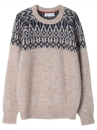 jacquard sweater - BRUNELLO CUCINELLI - BALAAN 1