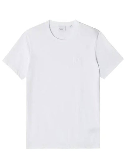 Jenson Short Sleeve T-Shirt White - BURBERRY - BALAAN 2