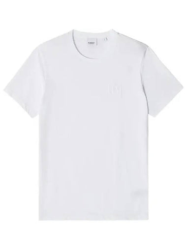 Jenson Short Sleeve T-Shirt White - BURBERRY - BALAAN 1