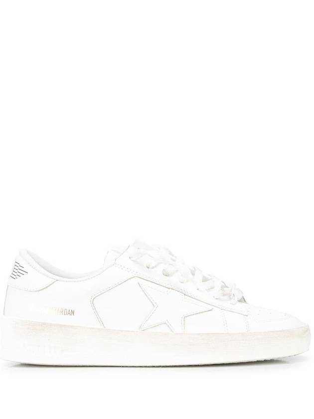 Stardan Leather Low Top Sneakers White - GOLDEN GOOSE - BALAAN 1