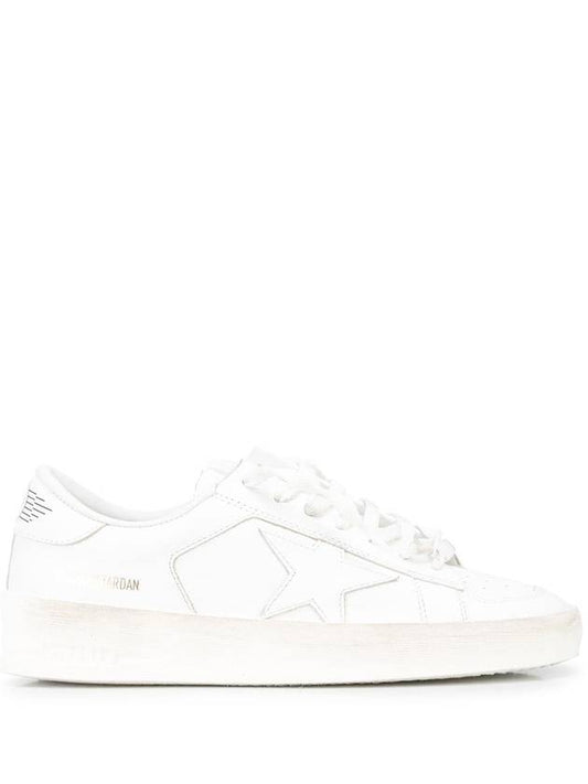 Stardan Leather Low Top Sneakers White - GOLDEN GOOSE - BALAAN 1