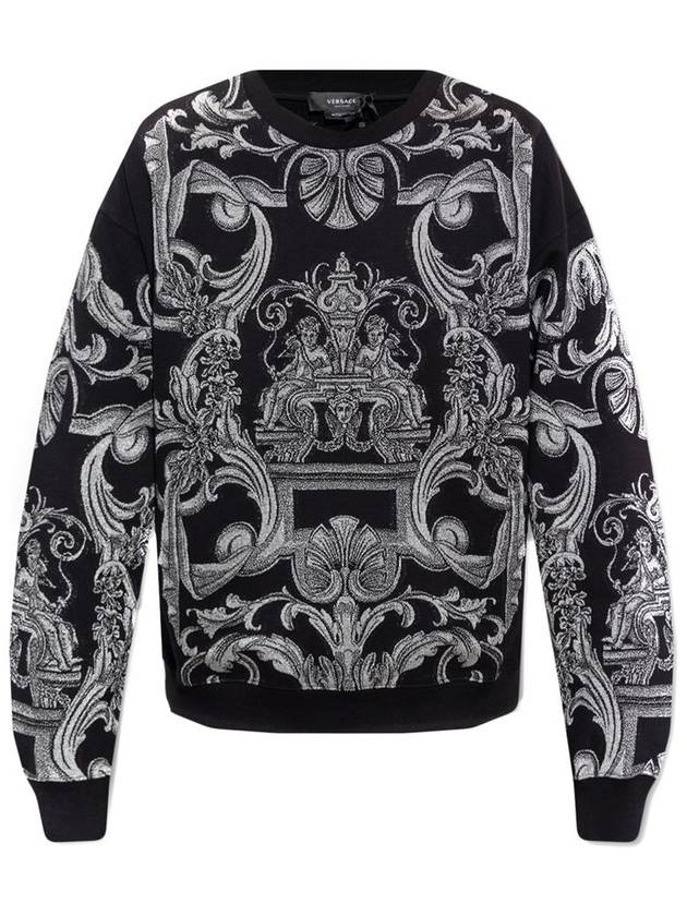 Sweater 1006493 1A04504 2B900 BLACK - VERSACE - BALAAN 2