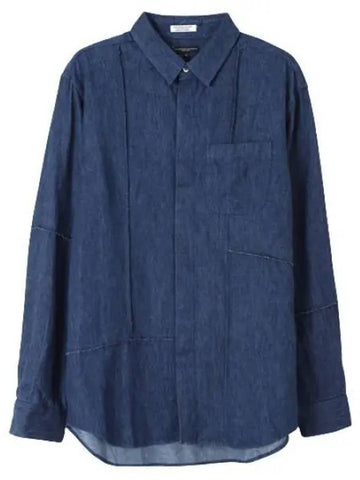 Long Sleeve Shirt Combo Short Collar Hemp Cotton - ENGINEERED GARMENTS - BALAAN 1