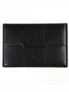 Intrecciato Cassette Card Wallet Black - BOTTEGA VENETA - BALAAN 2