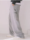 Carpenter Sweat Track Pants Grey - MACASITE - BALAAN 2