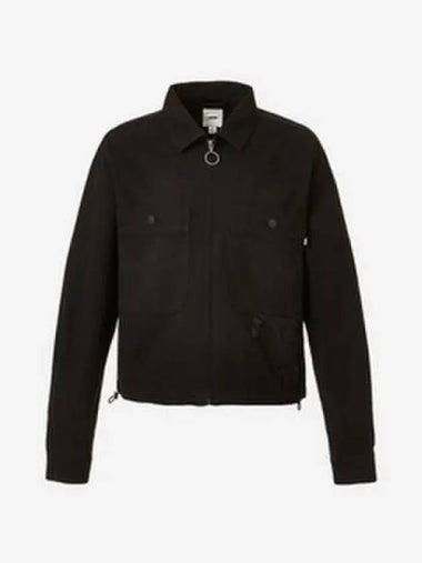 Cropped workwear jacket BLACK - VANS - BALAAN 1