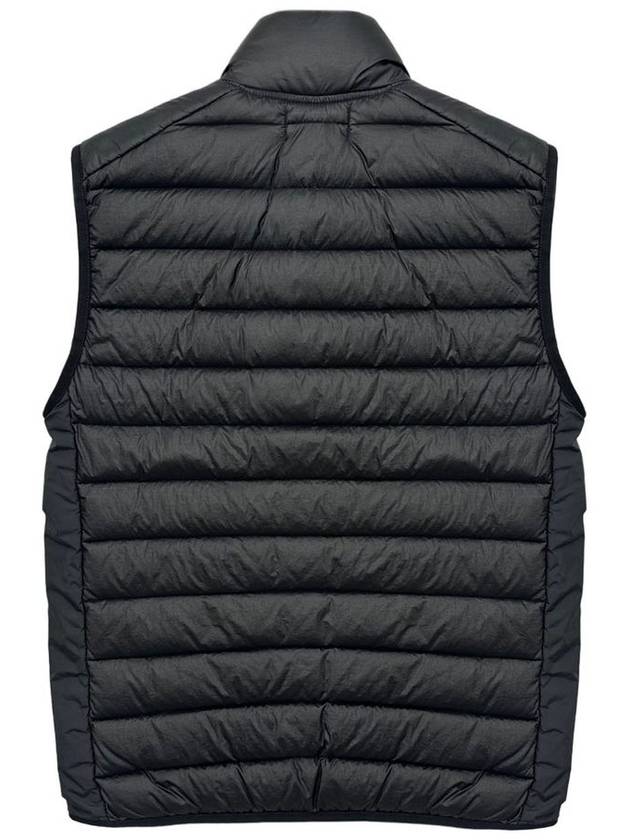 Loom Woven Chambers Recycled Nylon Down TC Vest Black - STONE ISLAND - BALAAN 3