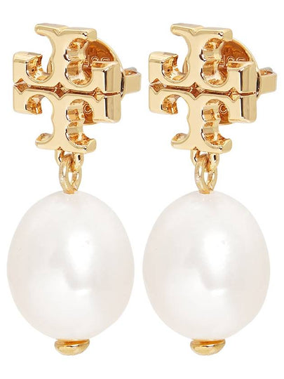 Kira Pearl Drop Earrings Gold - TORY BURCH - BALAAN 2