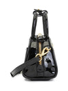 Patent Leather Top Handle Shoulder Bag Black - MIU MIU - BALAAN 3