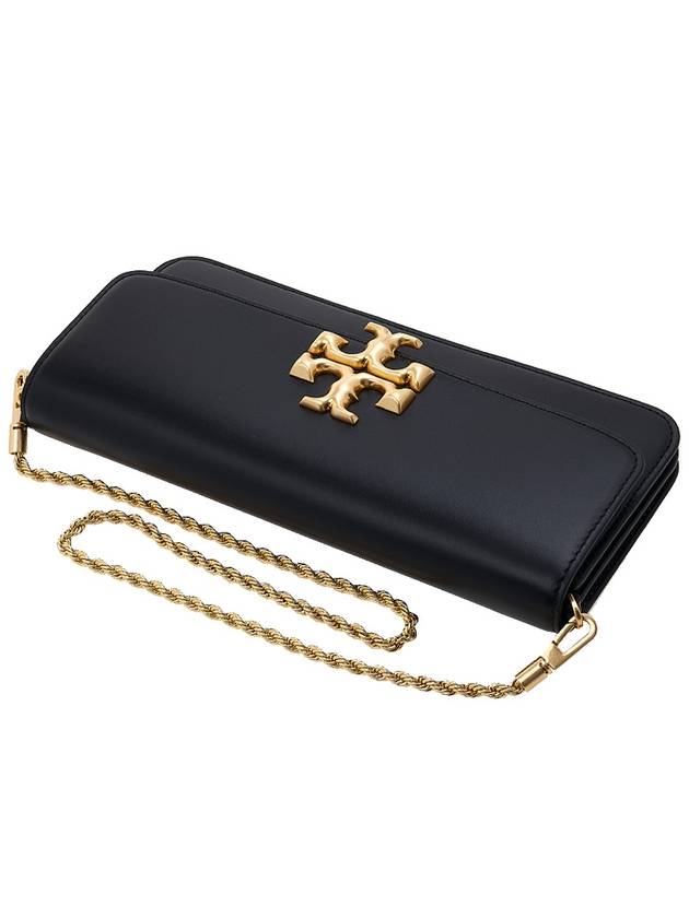 Eleanor Chain Shoulder Bag Black - TORY BURCH - BALAAN 5