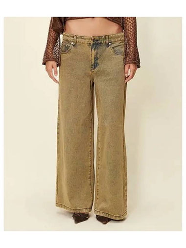 U Sandblast wide leg denim sand - HOUSE OF SUNNY - BALAAN 1