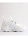 Viv Run Strass Buckle Low Top Sneakers White - ROGER VIVIER - BALAAN 5