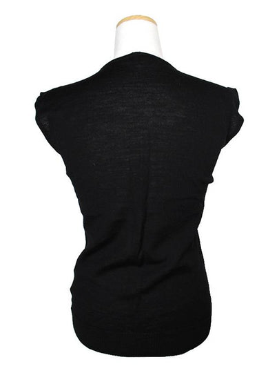 Studio black pure wool knit top 55 66 - MAX MARA - BALAAN 2