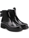 OffWhiteLeather Chelsea ankle boots - OFF WHITE - BALAAN 1