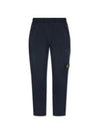 Logo Patch Cargo Track Pants Navy - STONE ISLAND - BALAAN 2