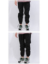 Shell Drawstring Cotton Track Pants Black - REPRESENT - BALAAN 3