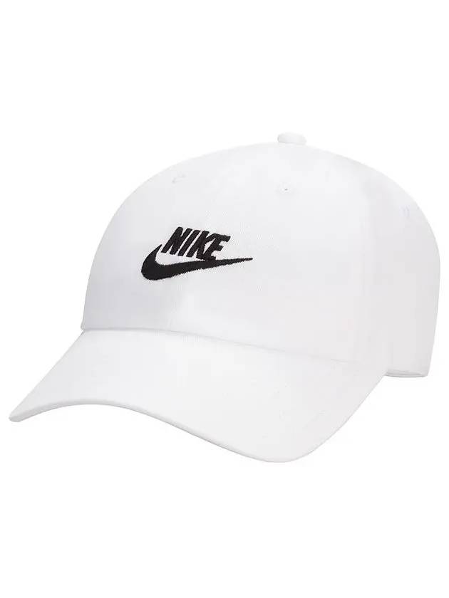 Club Unstructured Futura Washed Ball Cap White - NIKE - BALAAN 5