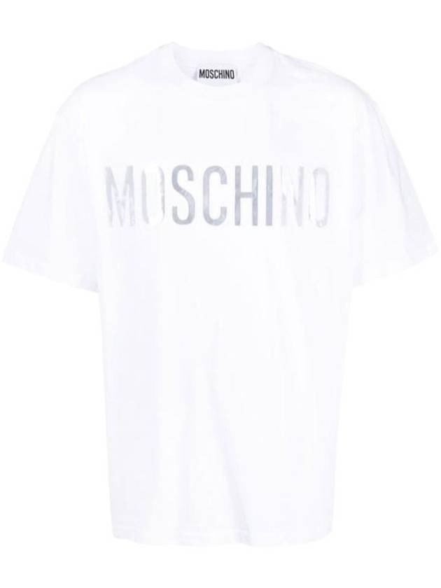 Long Sleeve T-Shirt A071702411001 WHITE - MOSCHINO - BALAAN 1