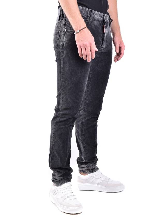 Denim Straight Pants S71LB1288 S53162 900 Black - DSQUARED2 - BALAAN 4