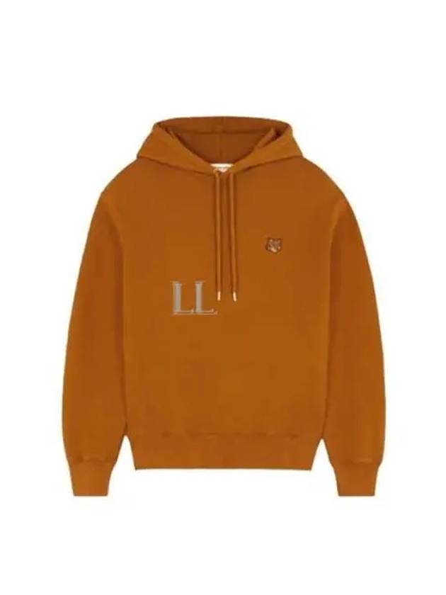 Bold Fox Head Patch Comfort Hoodie Orange - MAISON KITSUNE - BALAAN 2