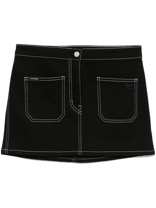 Courrèges Skirts Black - COURREGES - BALAAN 1