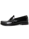 Le Leather Loafer Black - SAINT LAURENT - BALAAN 5