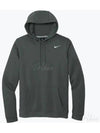 Swoosh Club Fleece Hoodie Dark Grey - NIKE - BALAAN 2