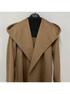 Bdanton Belted Wool Single Coat Camel - MAX MARA - BALAAN 4