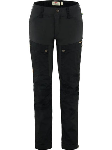 Women's Keb Trousers Regular Black - FJALL RAVEN - BALAAN 1