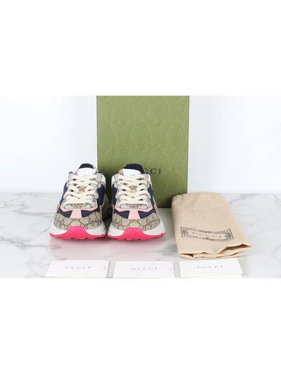 Pink sole Rhyton sneakers 36 230 - GUCCI - BALAAN 2