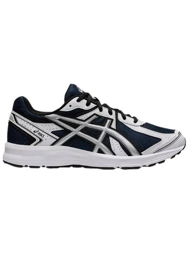 Jog 100 S Low Top Sneakers Navy Pure Silver - ASICS - BALAAN 1