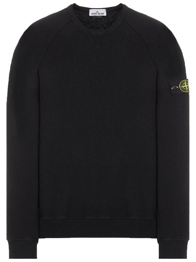 Wappen Patch Sweatshirt 2 Types Black Navy 761566360 - STONE ISLAND - BALAAN 2