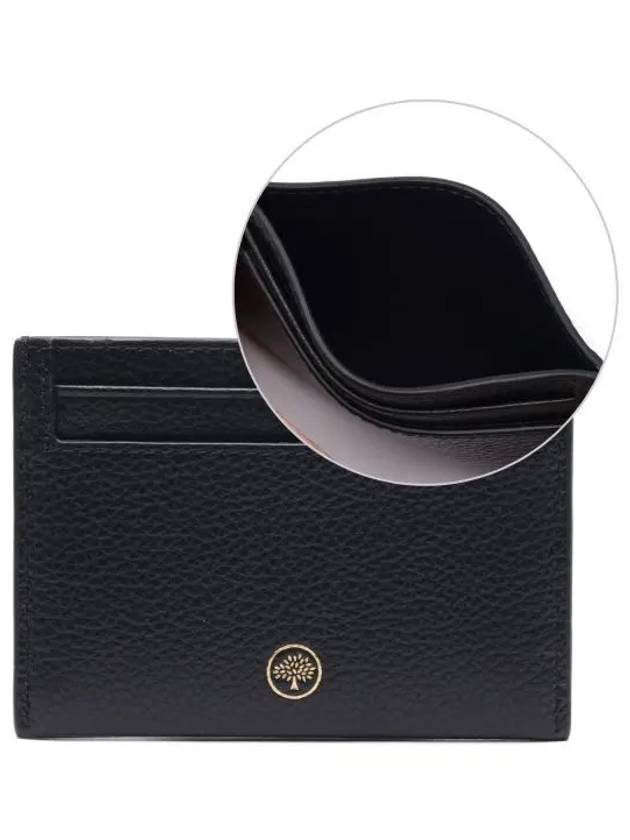 Continental Classic Small Grain Leather Card Wallet Black - MULBERRY - BALAAN 2