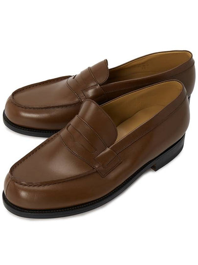 Leather Loafers Brown - J.M. WESTON - BALAAN 2