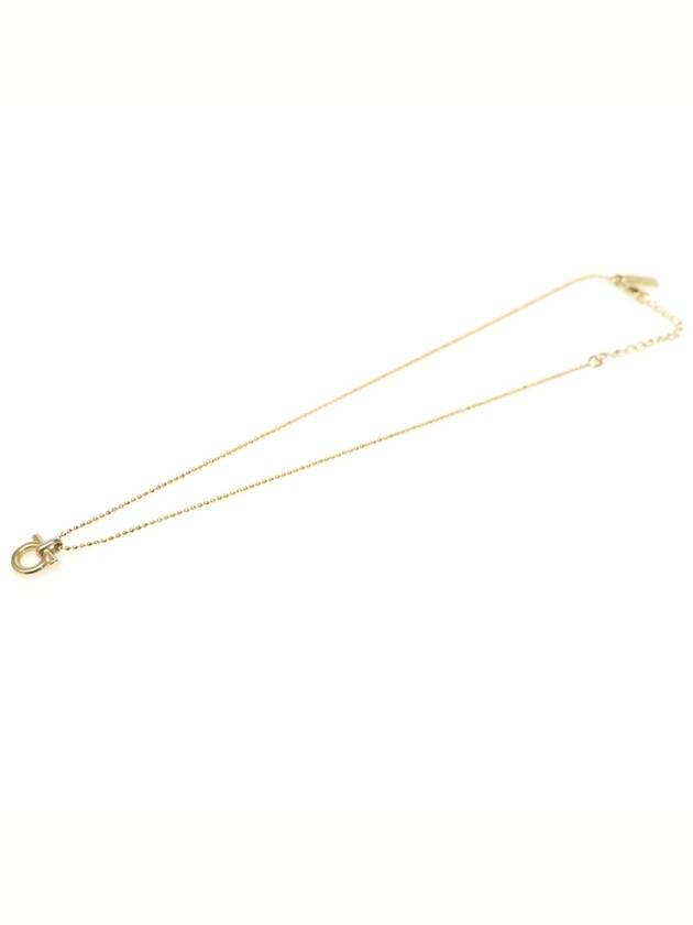 34 1066 Gold Gancini logo necklace - SALVATORE FERRAGAMO - BALAAN 1